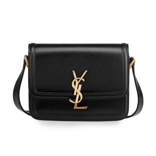 Saint Laurent Monogram Classic Small Ysl 2021 Black Shoulder Bag